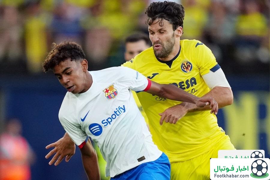 پیروزی بارسلونا با جانشینی یامال به جای دمبله