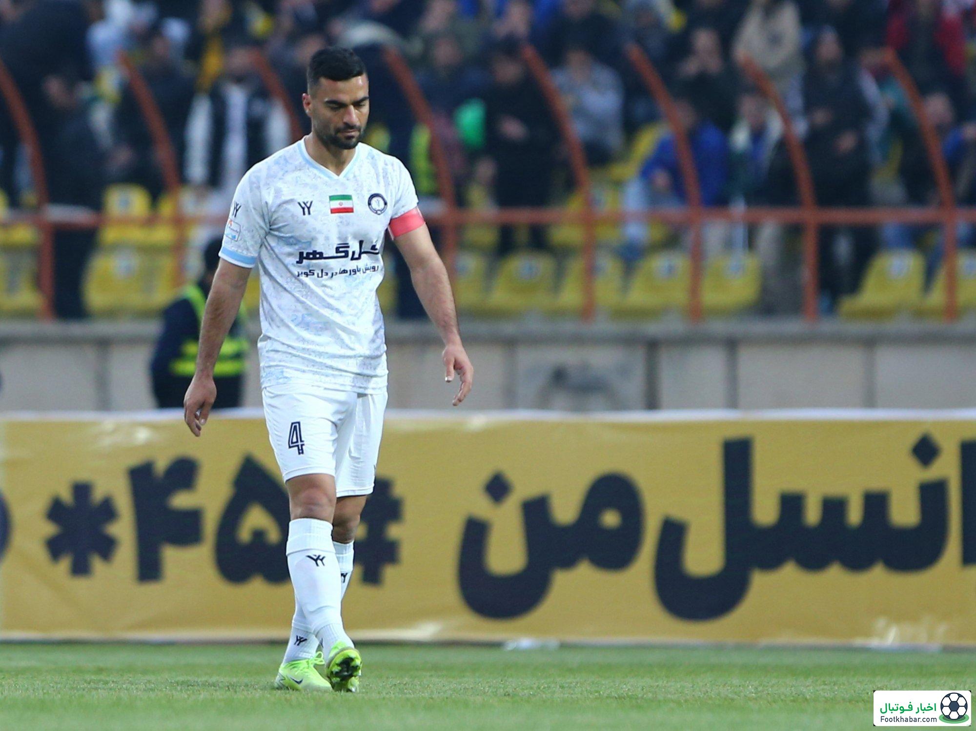 لحظه نگرانکننده برای تارتار: ستاره گلگهر مصدوم شد