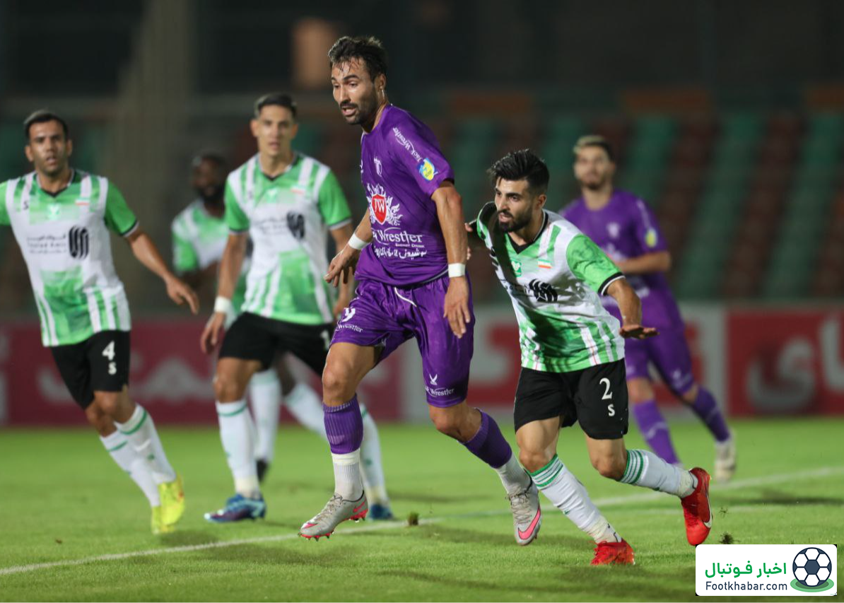 گزارش زنده: خیبر خرم آباد ۰-0 هوادار