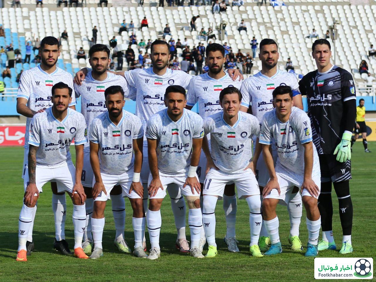 گلگهر یک نیمه حمله کرد، یک گل زد!