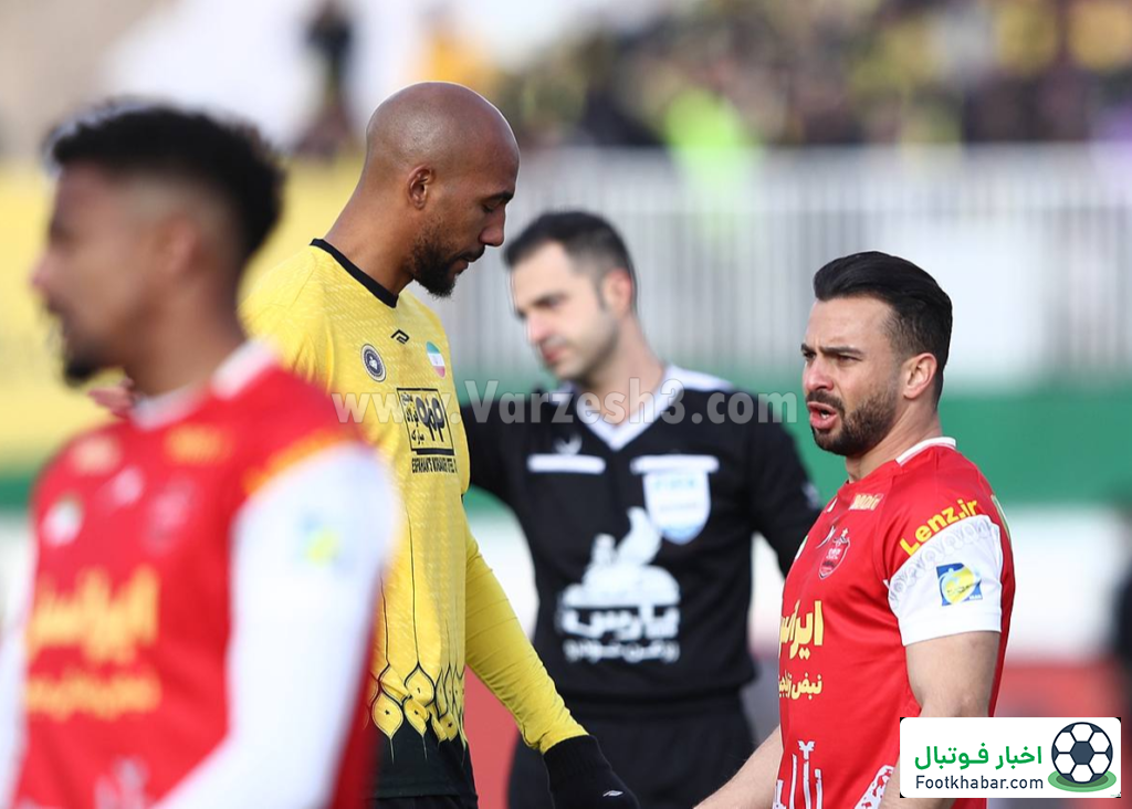 غفلت عجیب سروش در لحظه گل سپاهان