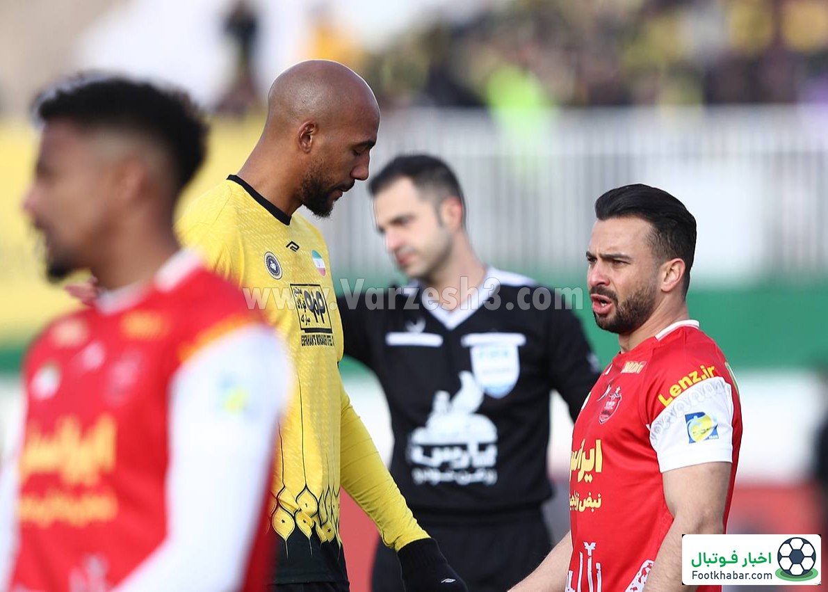 غفلت عجیب سروش در لحظه گل سپاهان