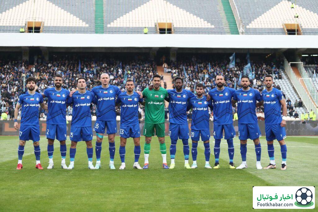 اعلام ترکیب استقلال مقابل ملوان