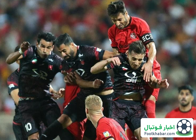 برخورد جالب ستارههای تراکتور و پرسپولیس در لابی!