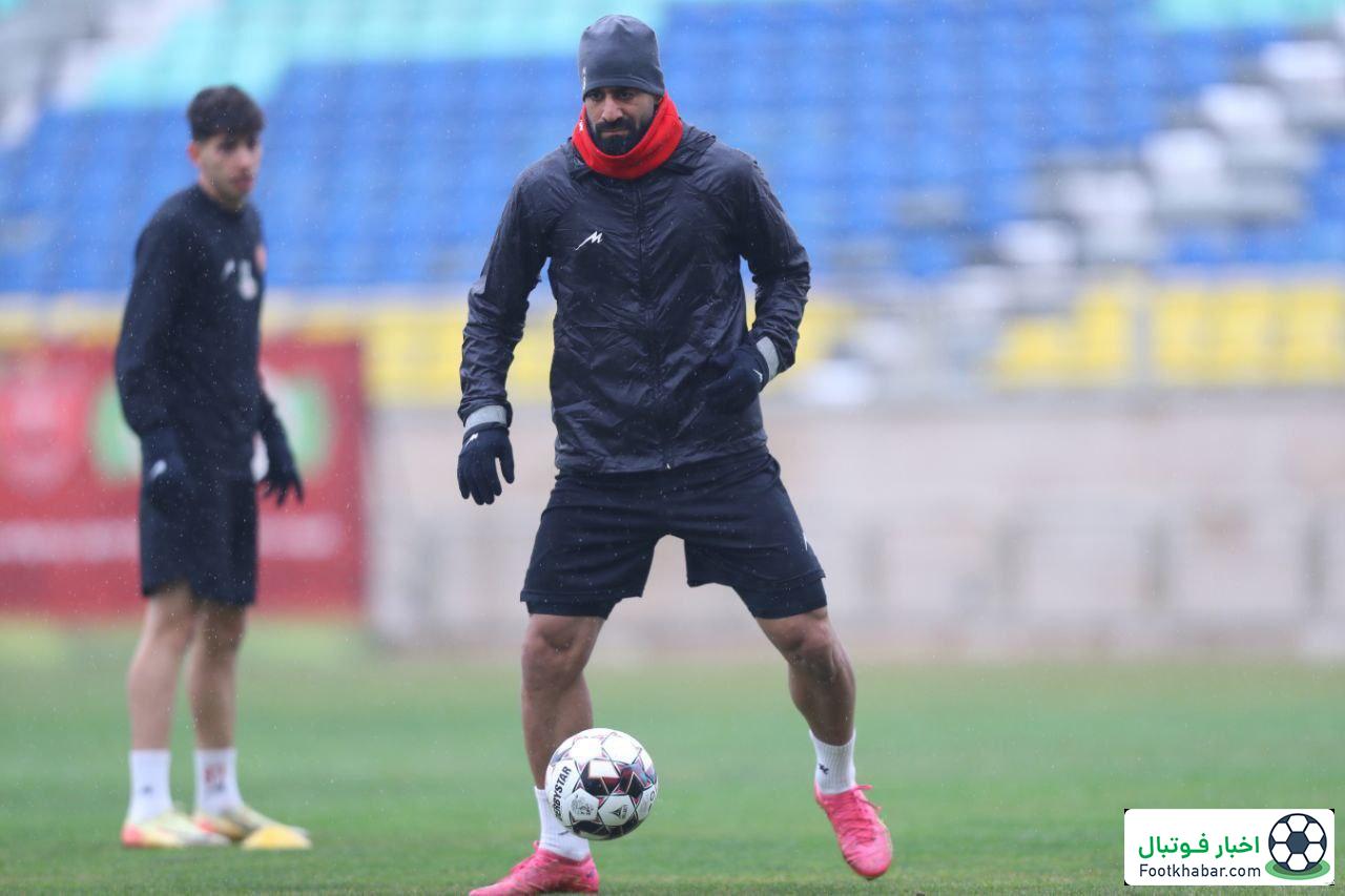 سیستم دفاعی جدید کارتال در تمرین پرسپولیس