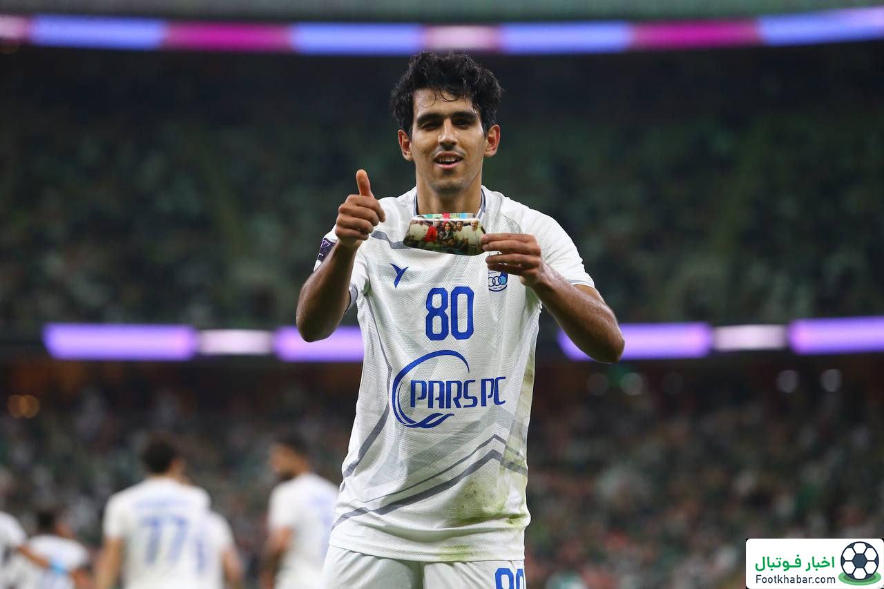 ستاره استقلال به عربستان رفت (عکس)