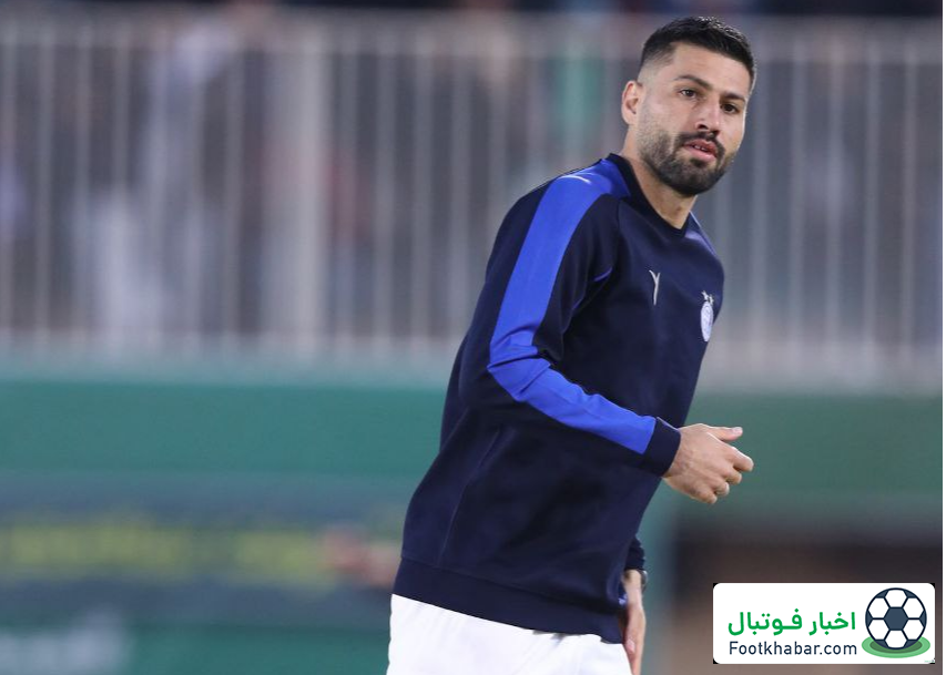 ایمان با چشم بسته در دفاع استقلال (عکس)