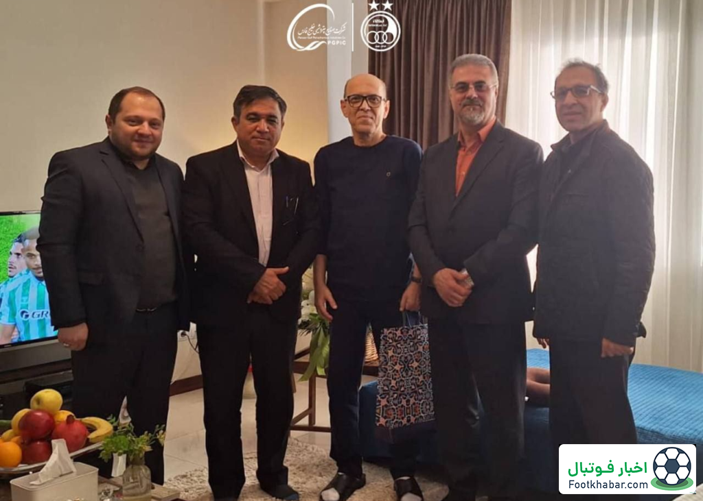 چهره مدیرعامل پیشین استقلال در بستر بیماری