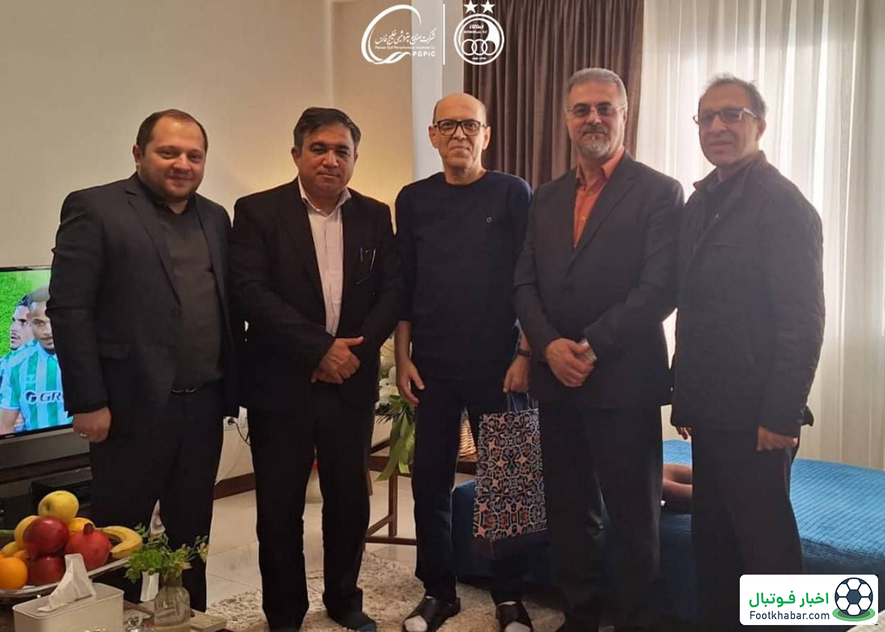 چهره مدیرعامل پیشین استقلال در بستر بیماری