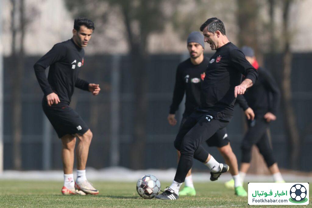 تمرین پرسپولیس با نظر کادرفنی تعطیل شد