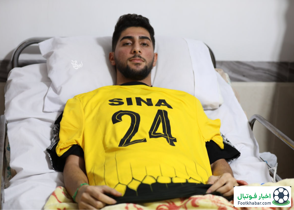 پیراهن شماره 24 بر تن بازیکن فداکار نساجی (عکس)