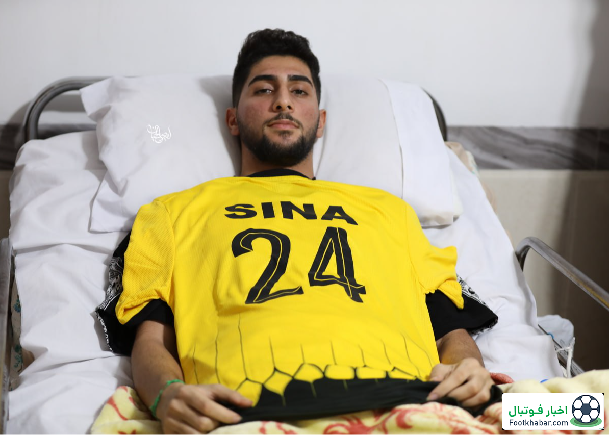 پیراهن شماره 24 بر تن بازیکن فداکار نساجی (عکس)