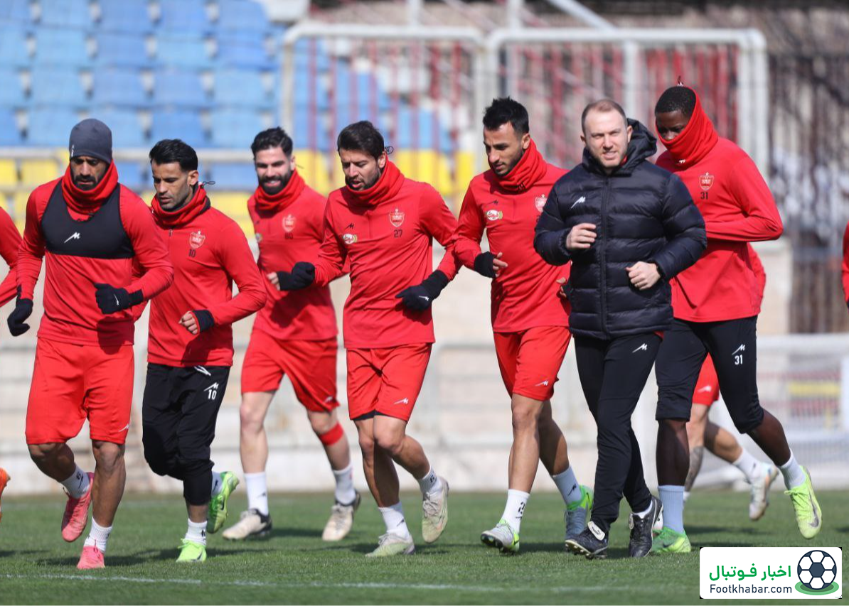 کارهای تاکتیکی جدید پرسپولیس زیر نظر کارتال