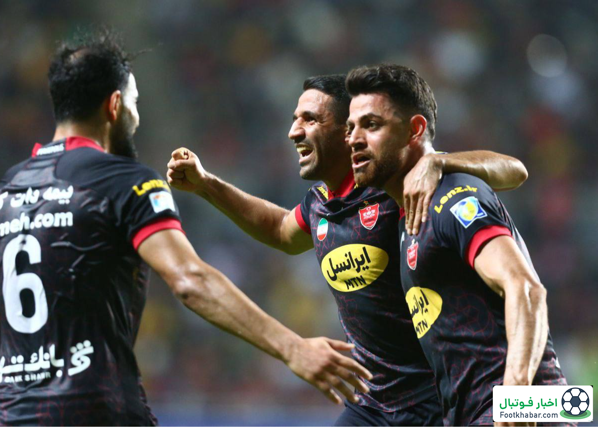 گزارش زنده: فولاد ۰ – پرسپولیس ۱