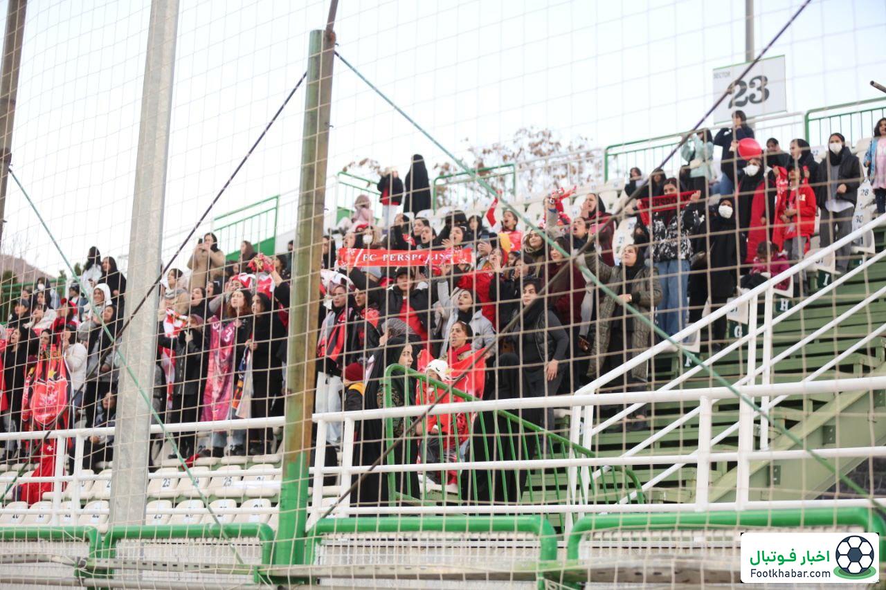 اتفاق ویژه سکوهای فولادشهر در بازی پرسپولیس