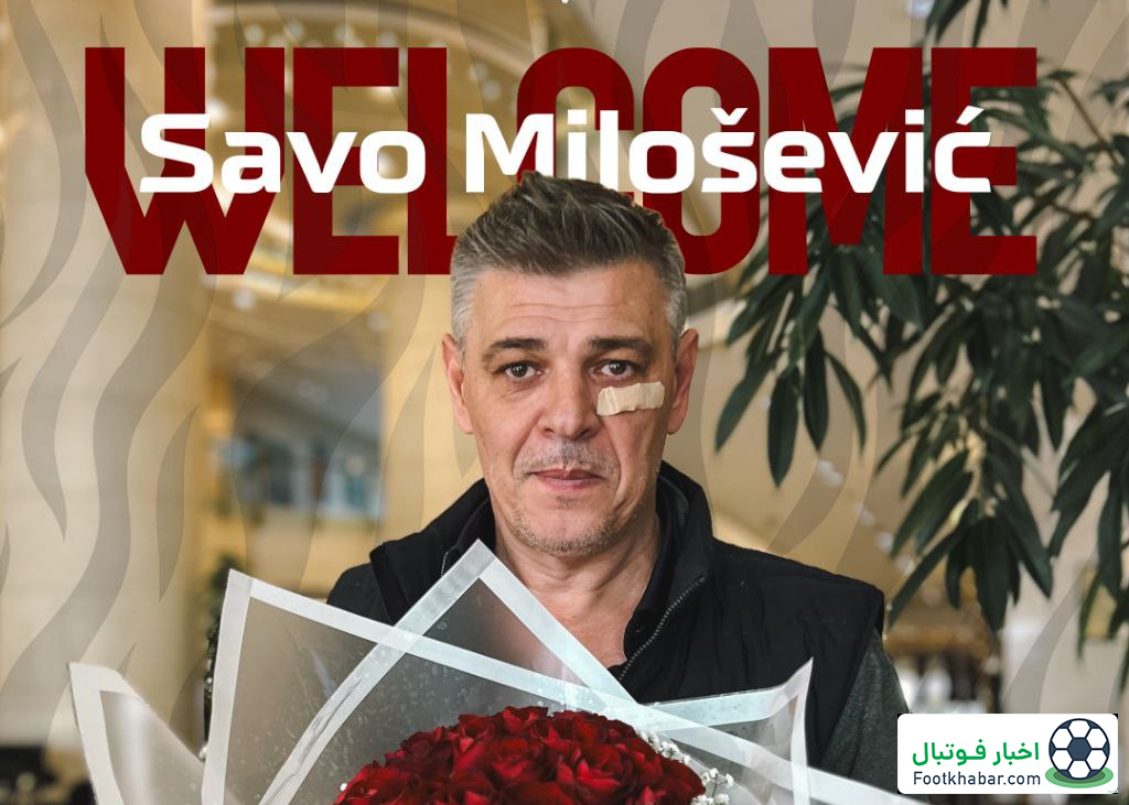 سرمربی نساجی با صورت زخمی به ایران آمد(عکس)