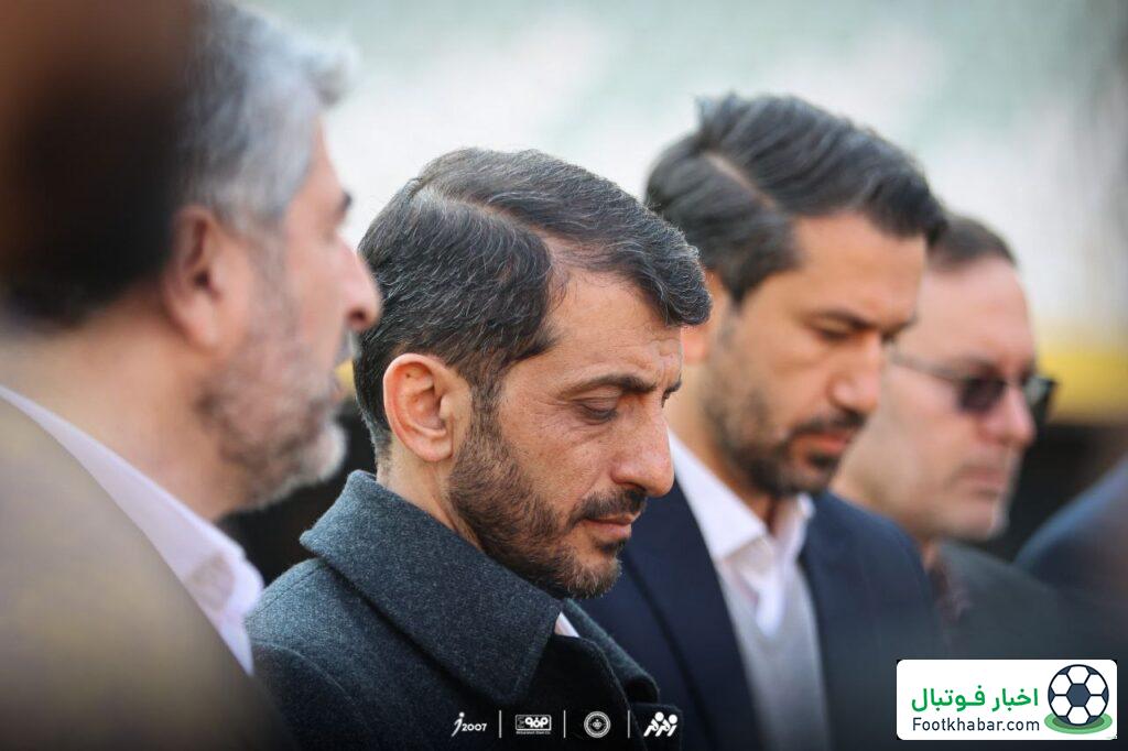 تمرین سپاهان تحت تاثیر حضور مدیران (عکس)