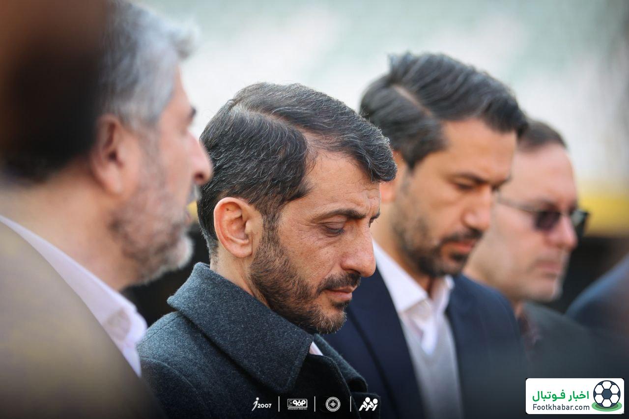 تمرین سپاهان تحت تاثیر حضور مدیران (عکس)