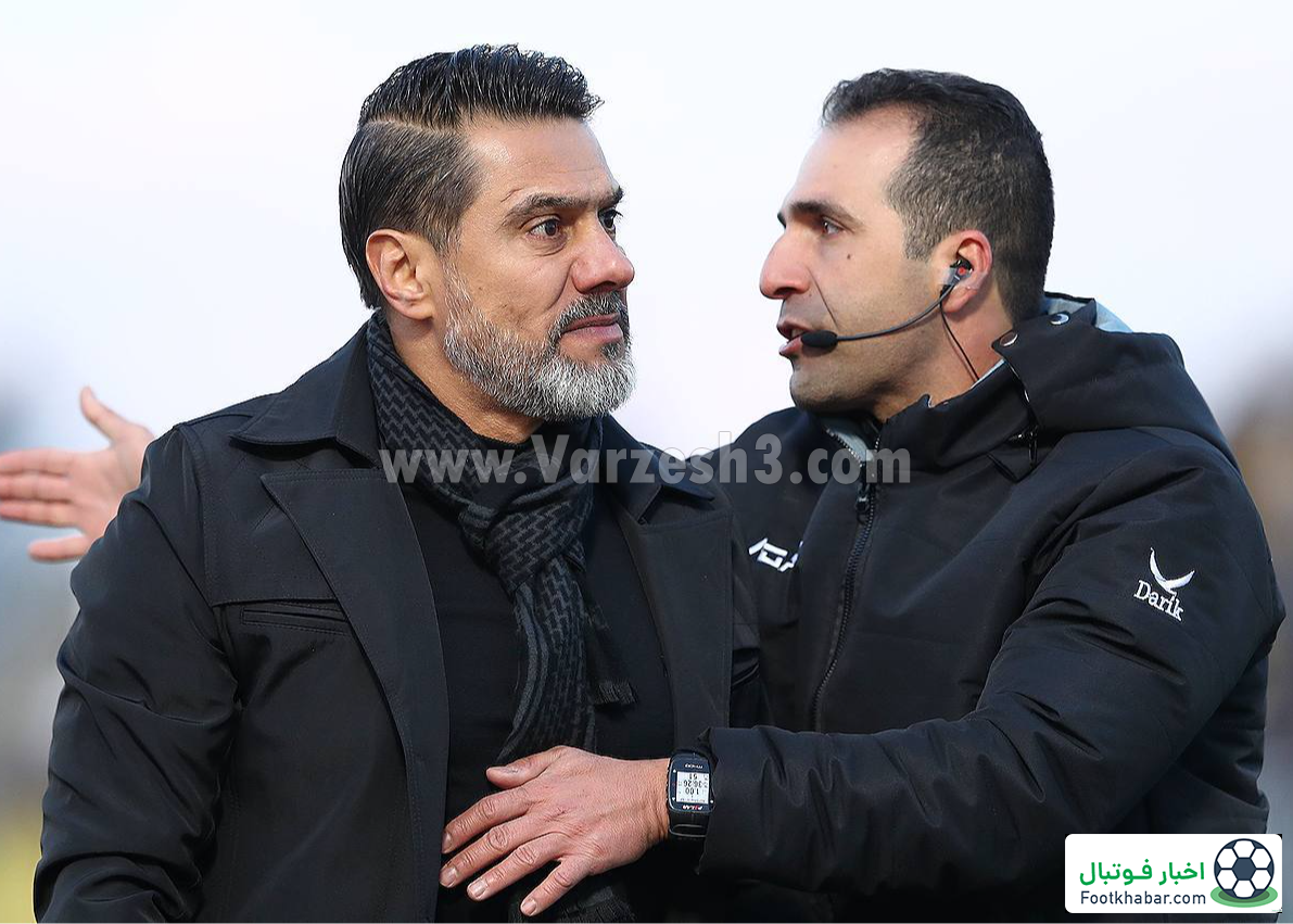 پیروانی، خشم و اعتراض به پیام حیدری (عکس)