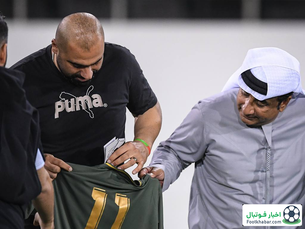 الامارات مازیار را سورپرایز کرد (عکس)