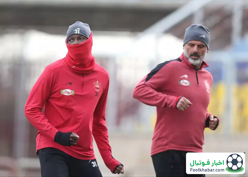 لوکاس با اختفای کامل در پرسپولیس (عکس)