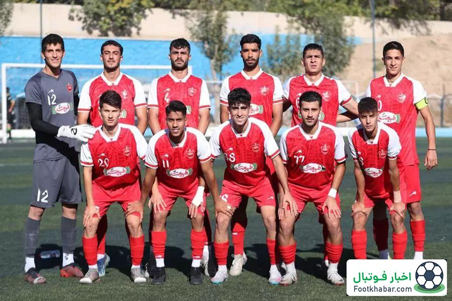 پیروزی قاطعانه پرسپولیس در دربی جوانان