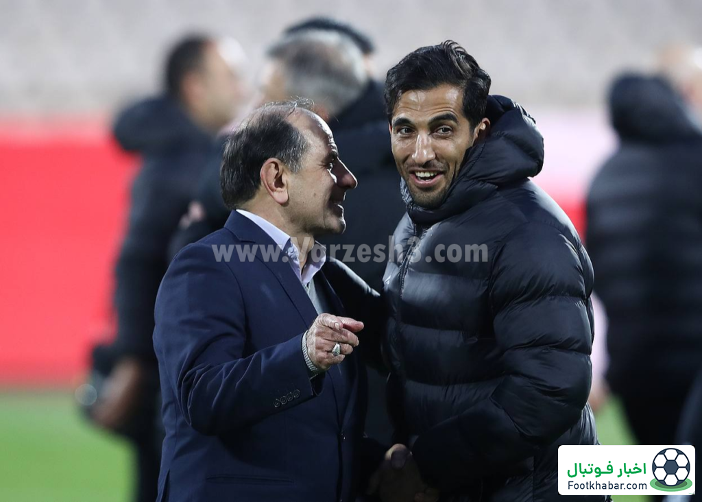 ستاره محبوب پرسپولیس خودش را به مهمانی رساند!