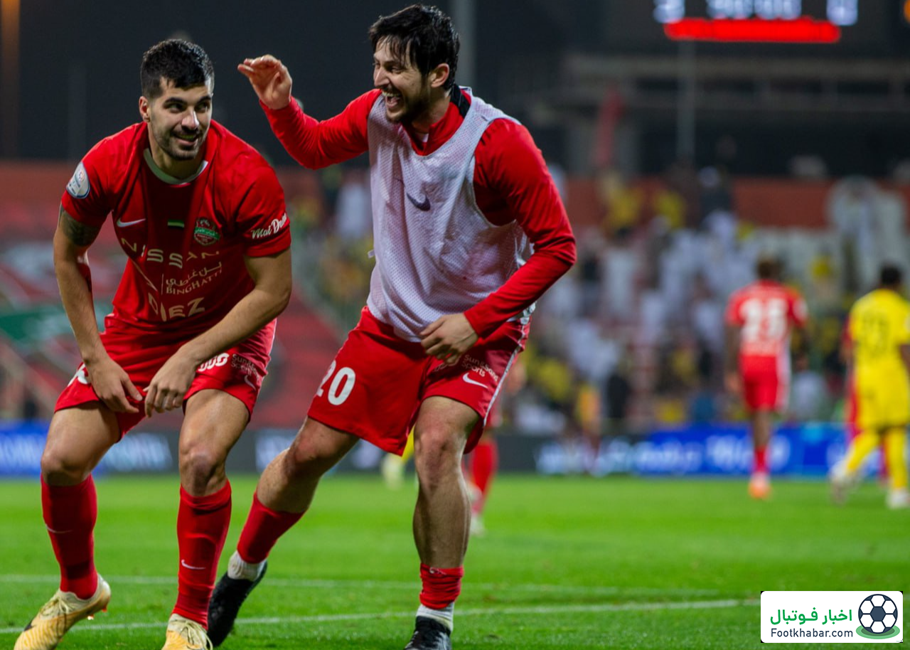 آزمون و عزتاللهی مقابل قهرمان آسیا (عکس)