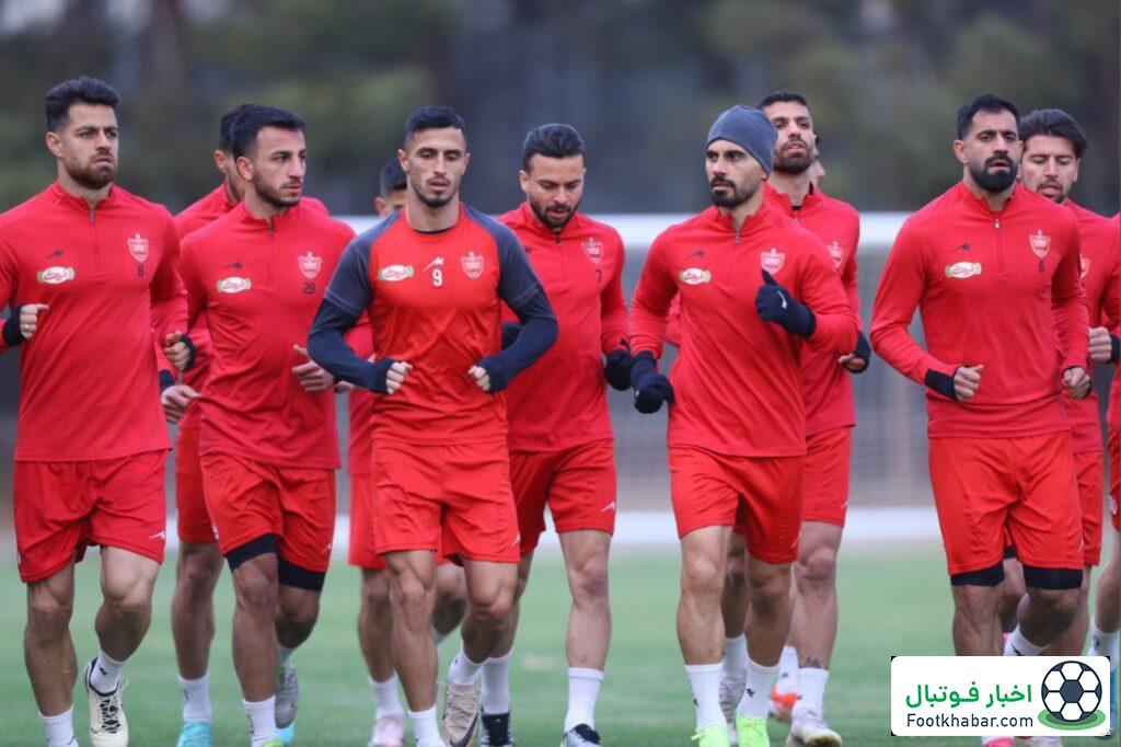 آخرین تمرین پرسپولیس برای بازی حساس تراکتور