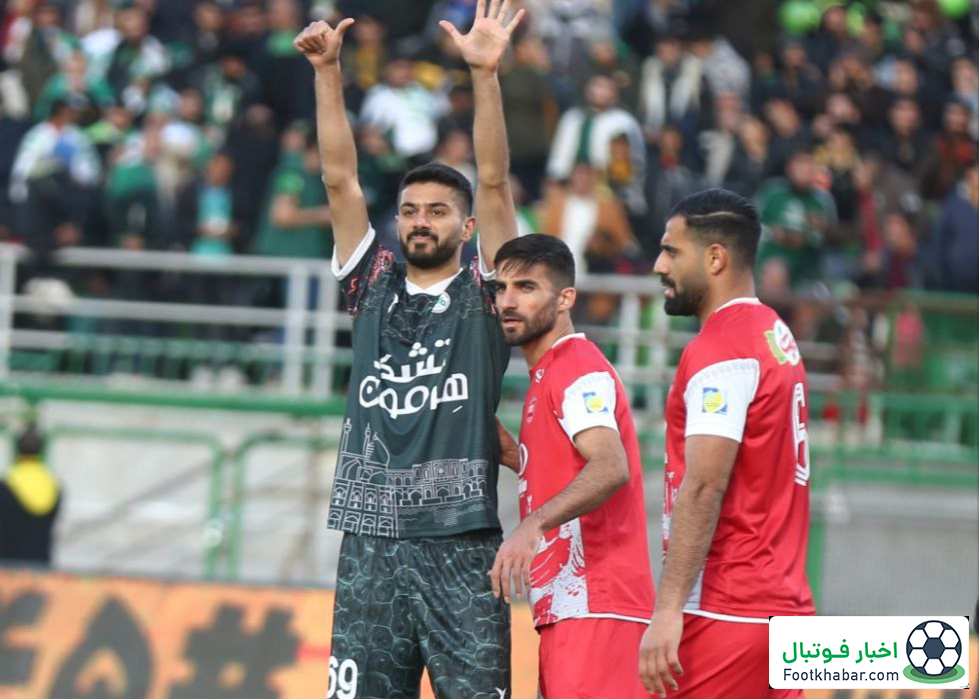 مصلح: همه دیدیم مدافع پرسپولیس پنالتی کرد