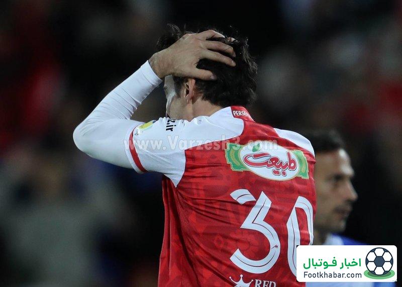 غیبت احتمالی ستاره پرسپولیس در سوپرجام!