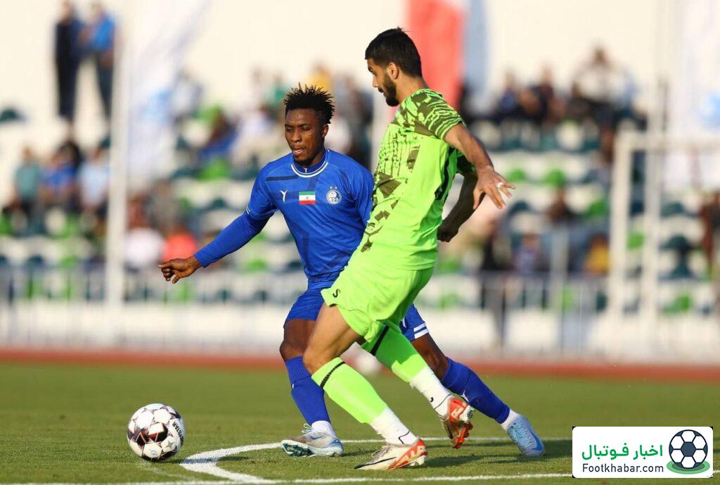 خیبر استقلال را برد و اردو را تمام کرد