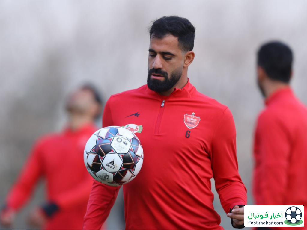 سورپرایز در پرسپولیس: مدافع ملی‌پوش روی نیمکت