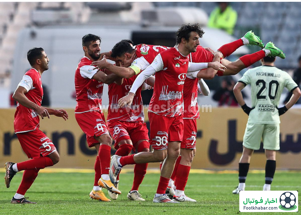 پرسپولیس تفاضل گل تراکتور را بی‌اثر کرد