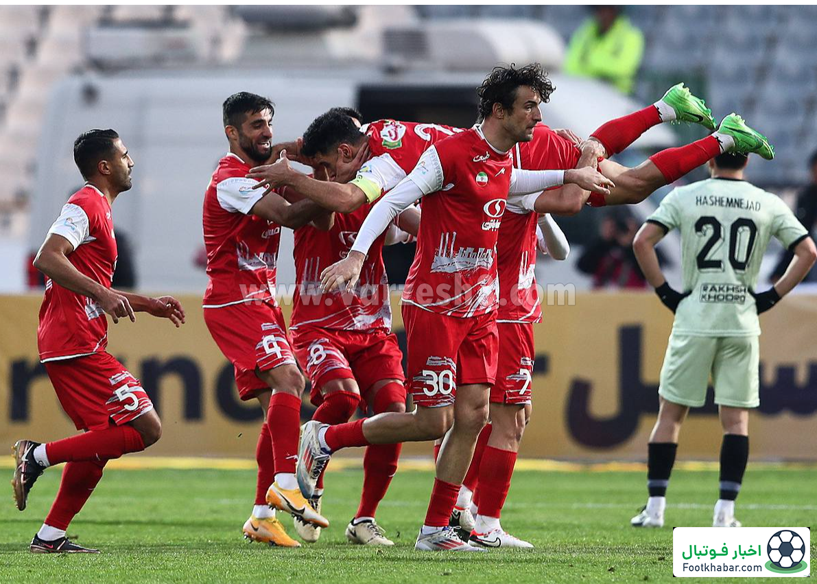 پرسپولیس تفاضل گل تراکتور را بی‌اثر کرد