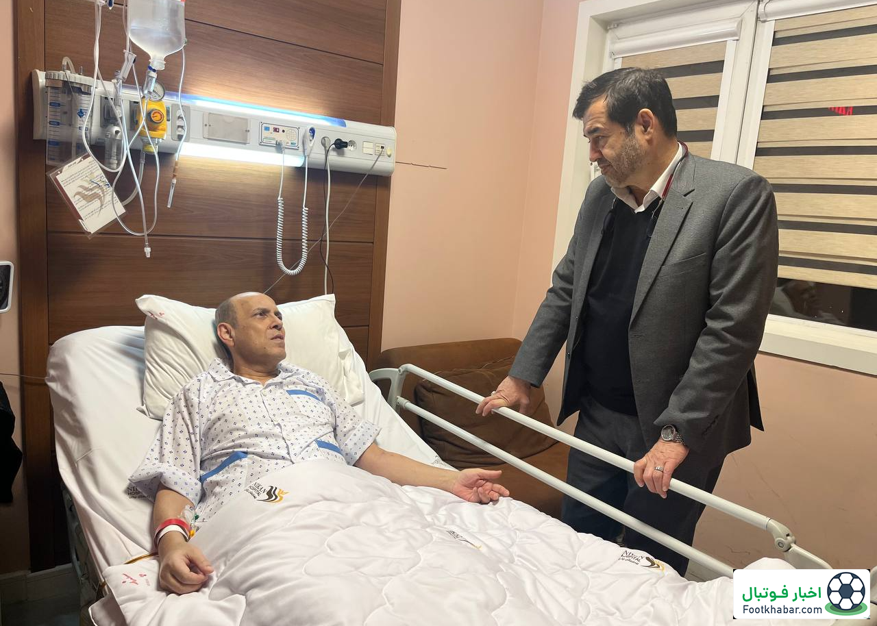 عیادت وزیر ورزش از مدیرعامل سابق استقلال