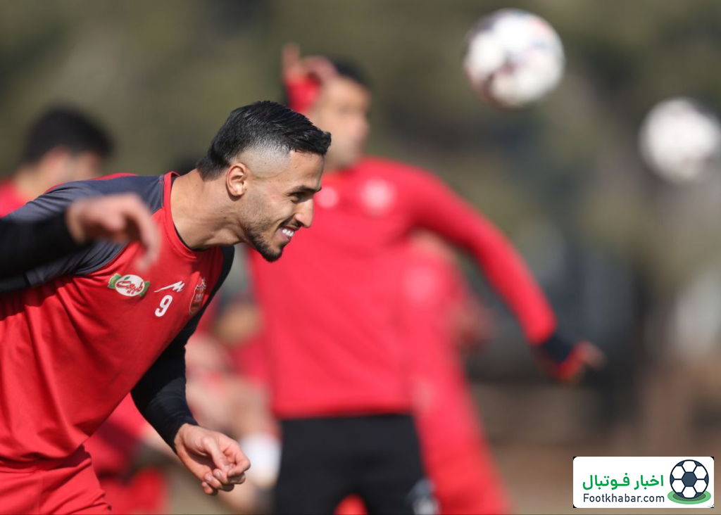 مهاجم پرسپولیس با روحیه آقای گلی (عکس)