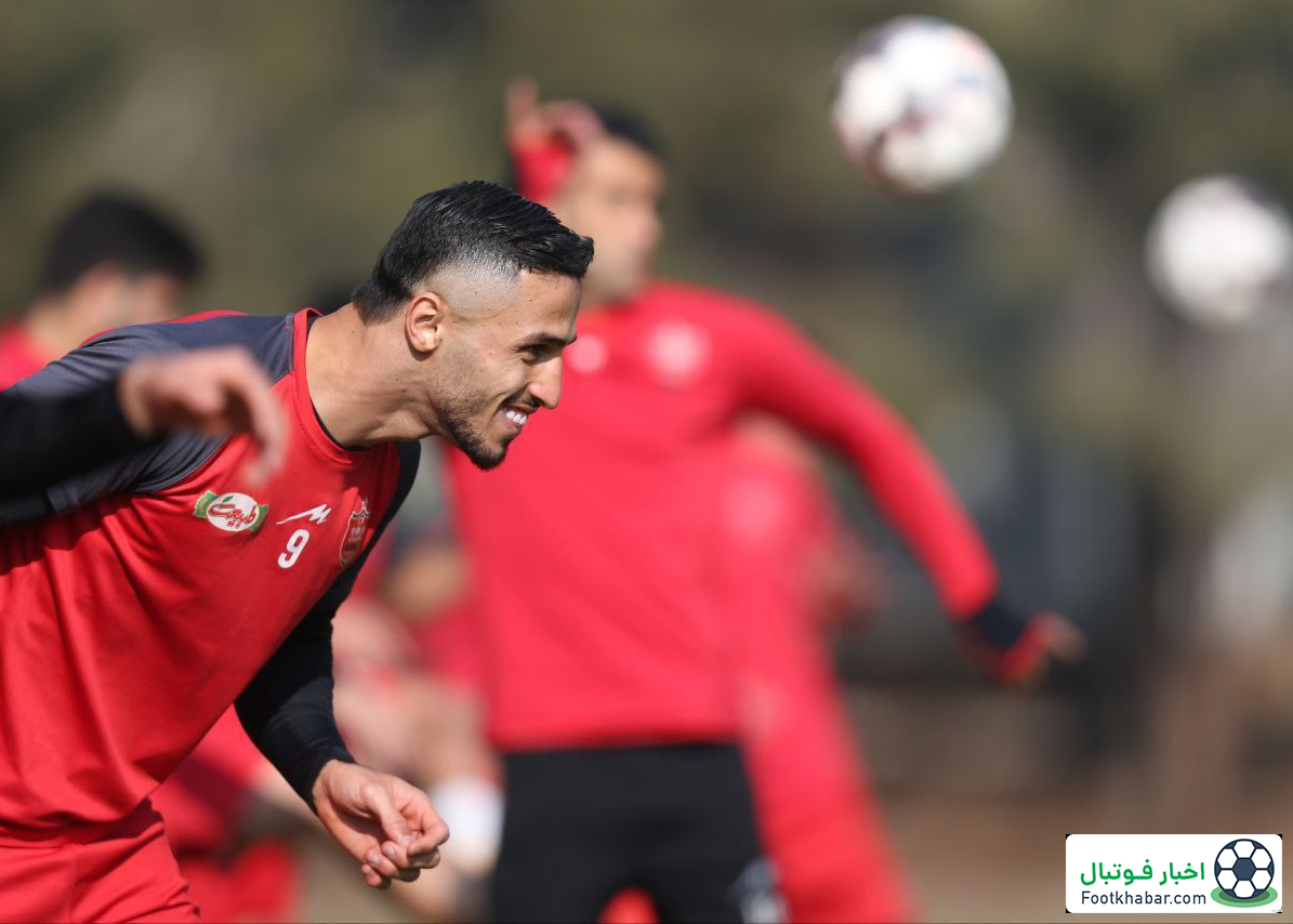 مهاجم پرسپولیس با روحیه آقای گلی (عکس)