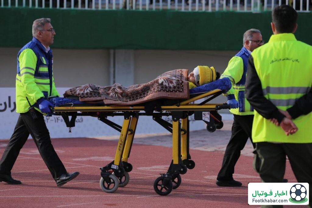 سر هوادار سپاهان شکست (عکس)