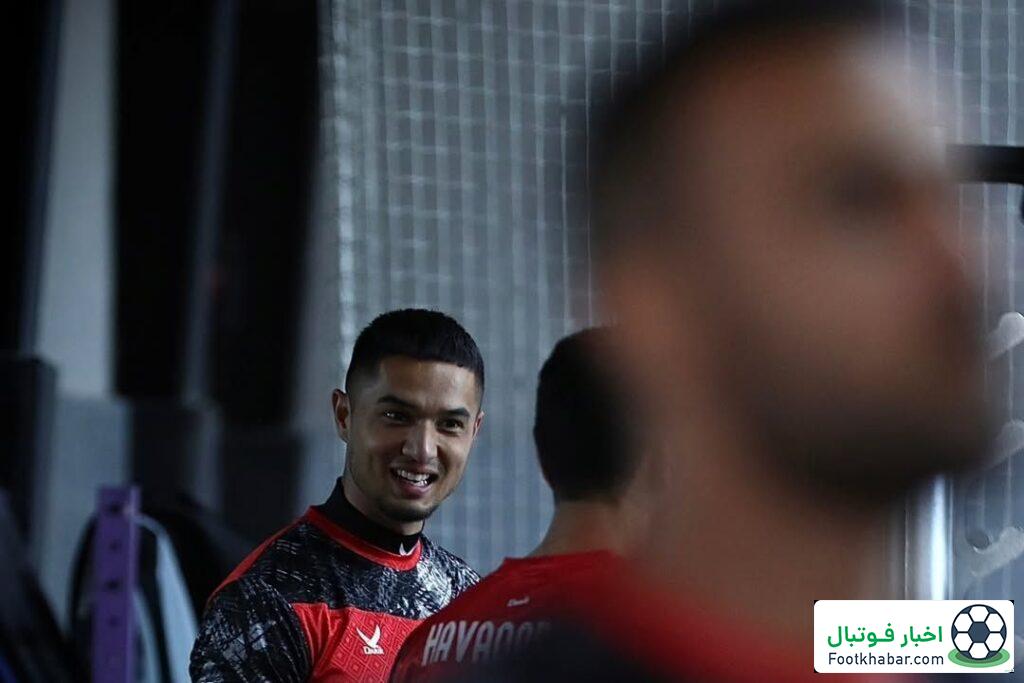 رونمایی تار از مهاجم جدید تیم تهرانی در تمرین!