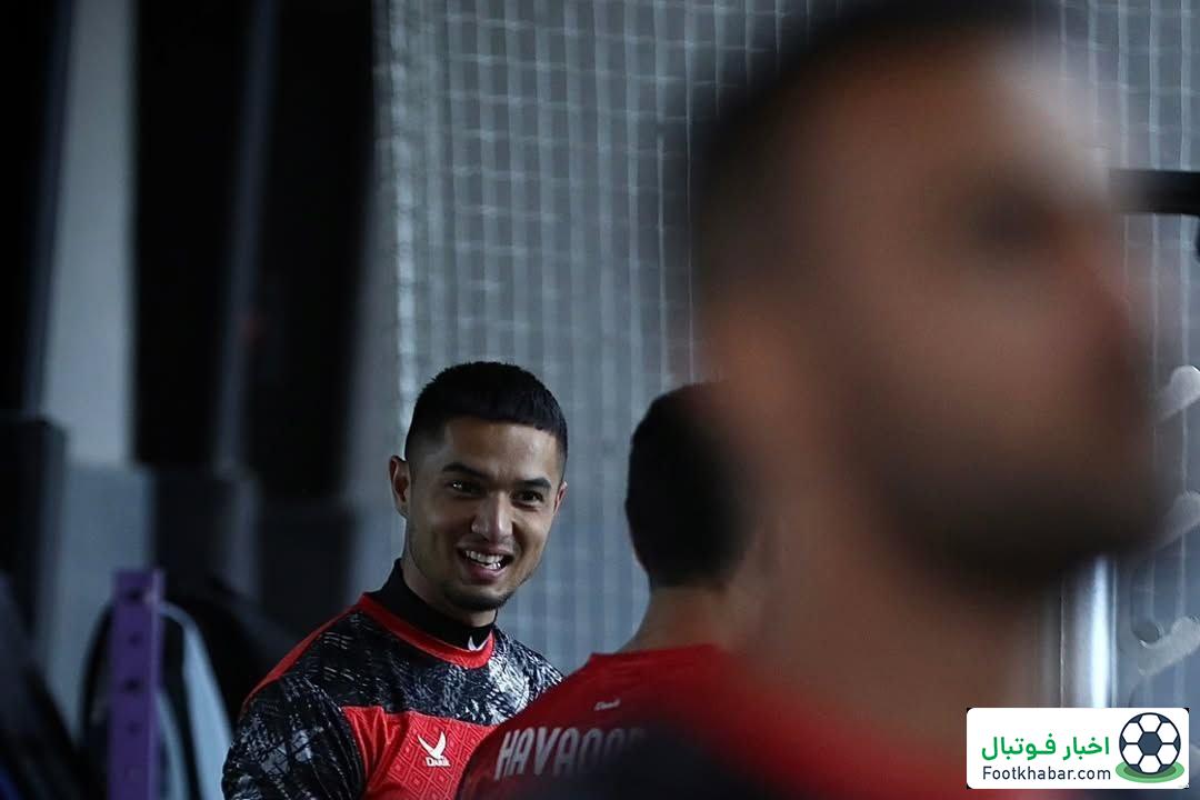 رونمایی تار از مهاجم جدید تیم تهرانی در تمرین!