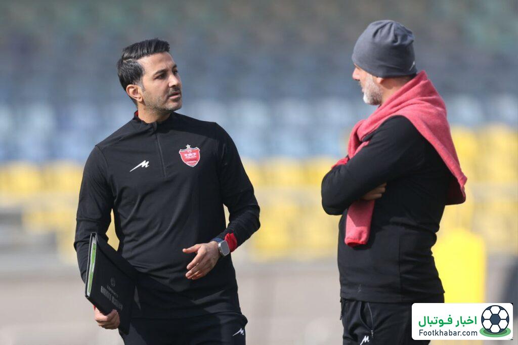 مربیان پرسپولیس در انتظار سرمربی (عکس)
