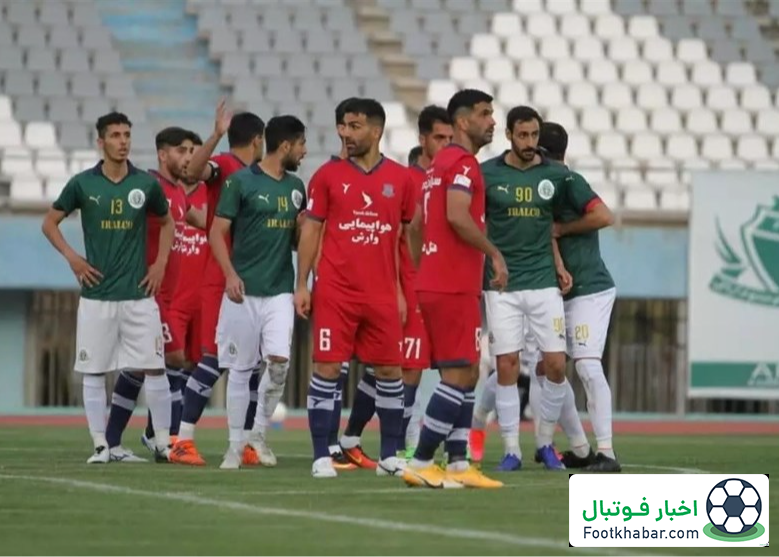 گزارش زنده: نساجی 0 – آلومینیوم 0