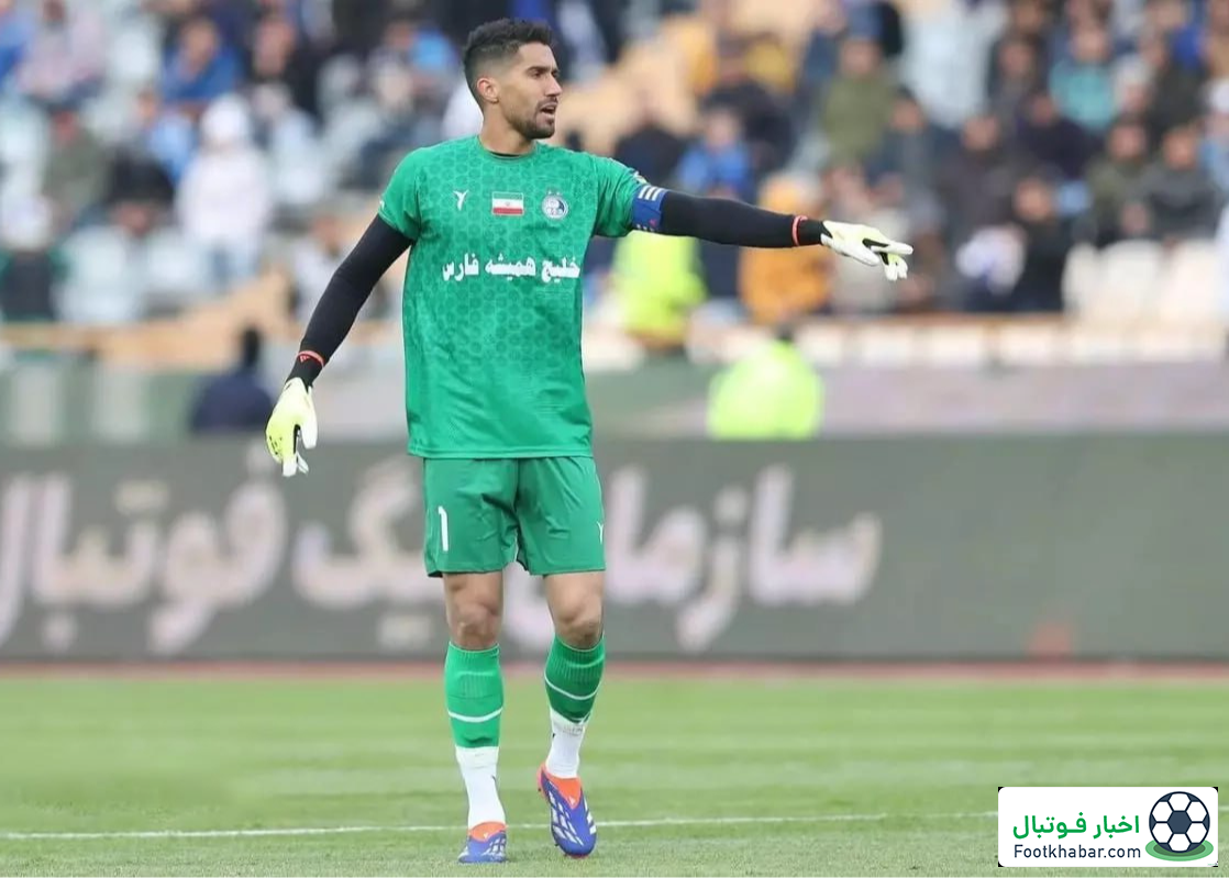 زد و خورد حسینی با پرسپولیسی سابق (عکس)