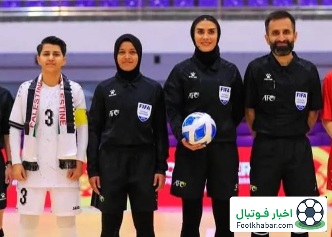 نخستین قضاوت گلاره ناظمی در انتخابی جام ملتها 2025