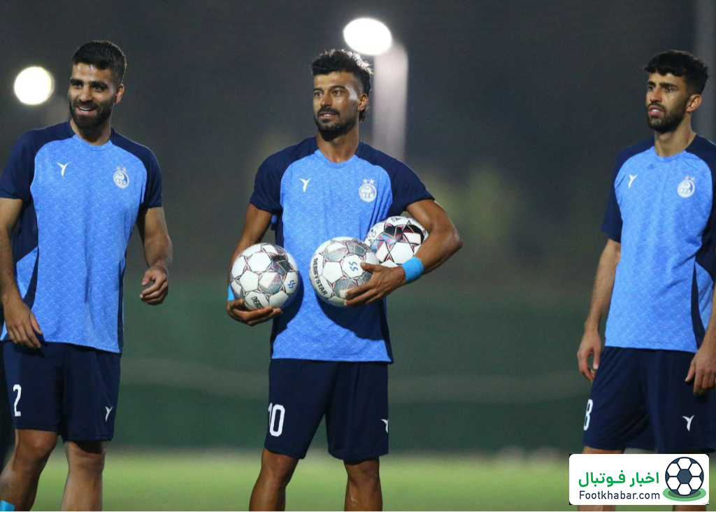 چند ساعت تا پایان اردوی کوتاه استقلال در کیش