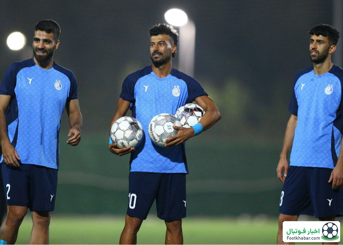 چند ساعت تا پایان اردوی کوتاه استقلال در کیش