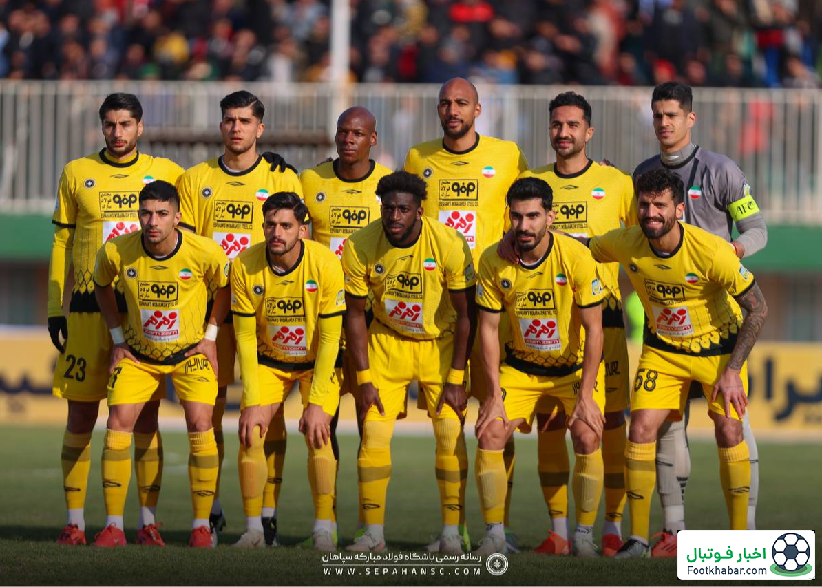 ترکیب احتمالی سپاهان برای بازگشت به صدر