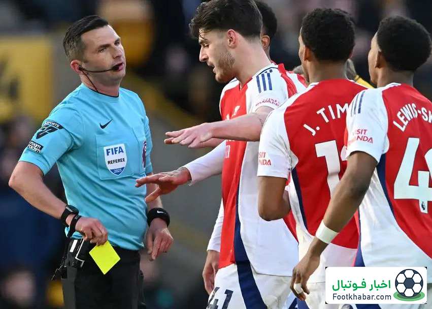 احضار آرسنال بعد از جنجالی‌ترین کارت قرمز فصل