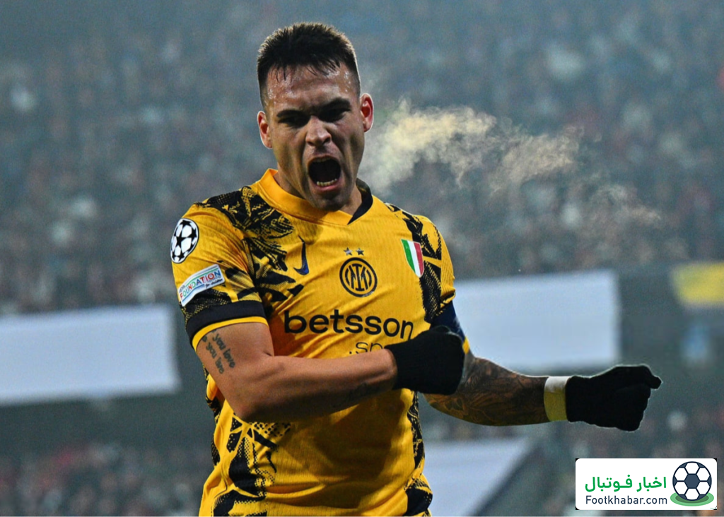 از غیرمنتظره‌ترین زاویه: لائوتارو گل زد!